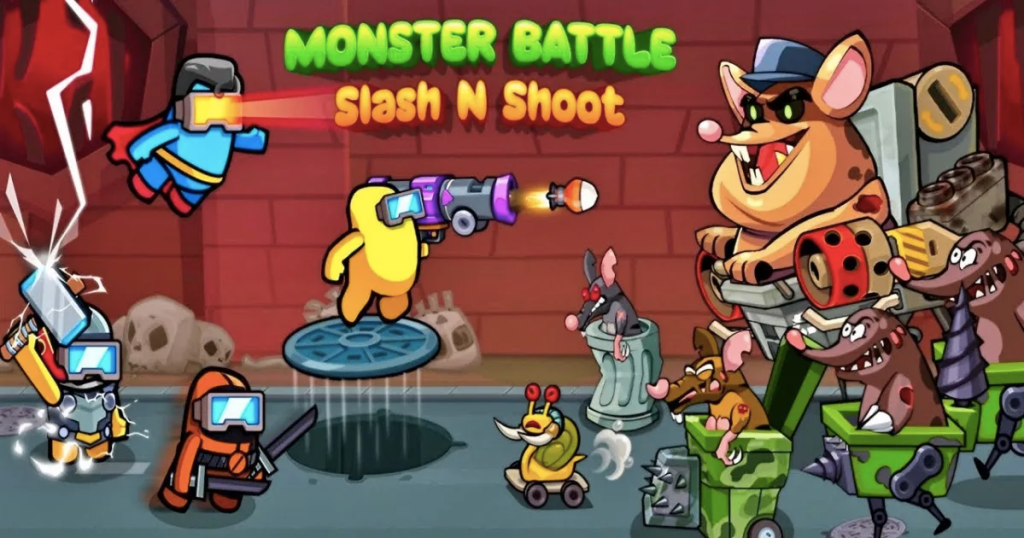 Monster Battle: Slash N Shoot
