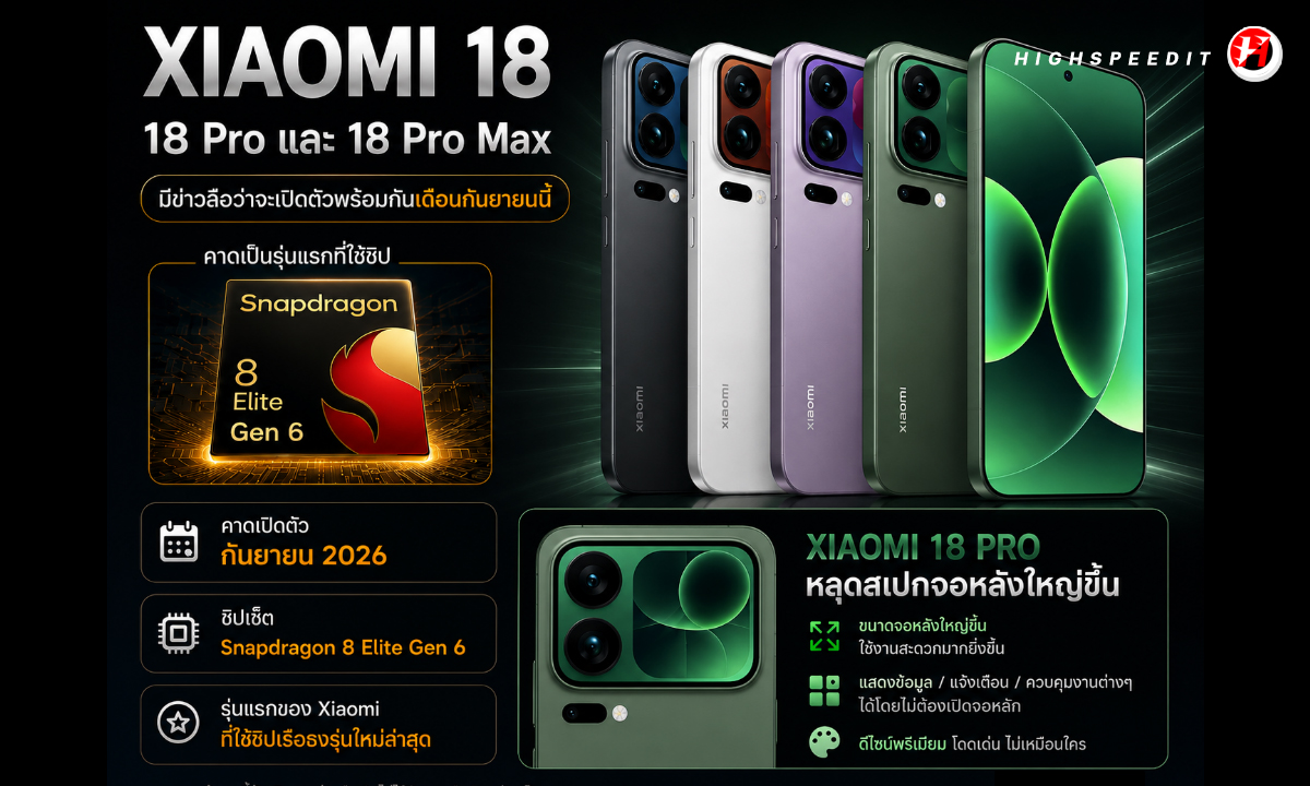 Xiaomi 18 Pro